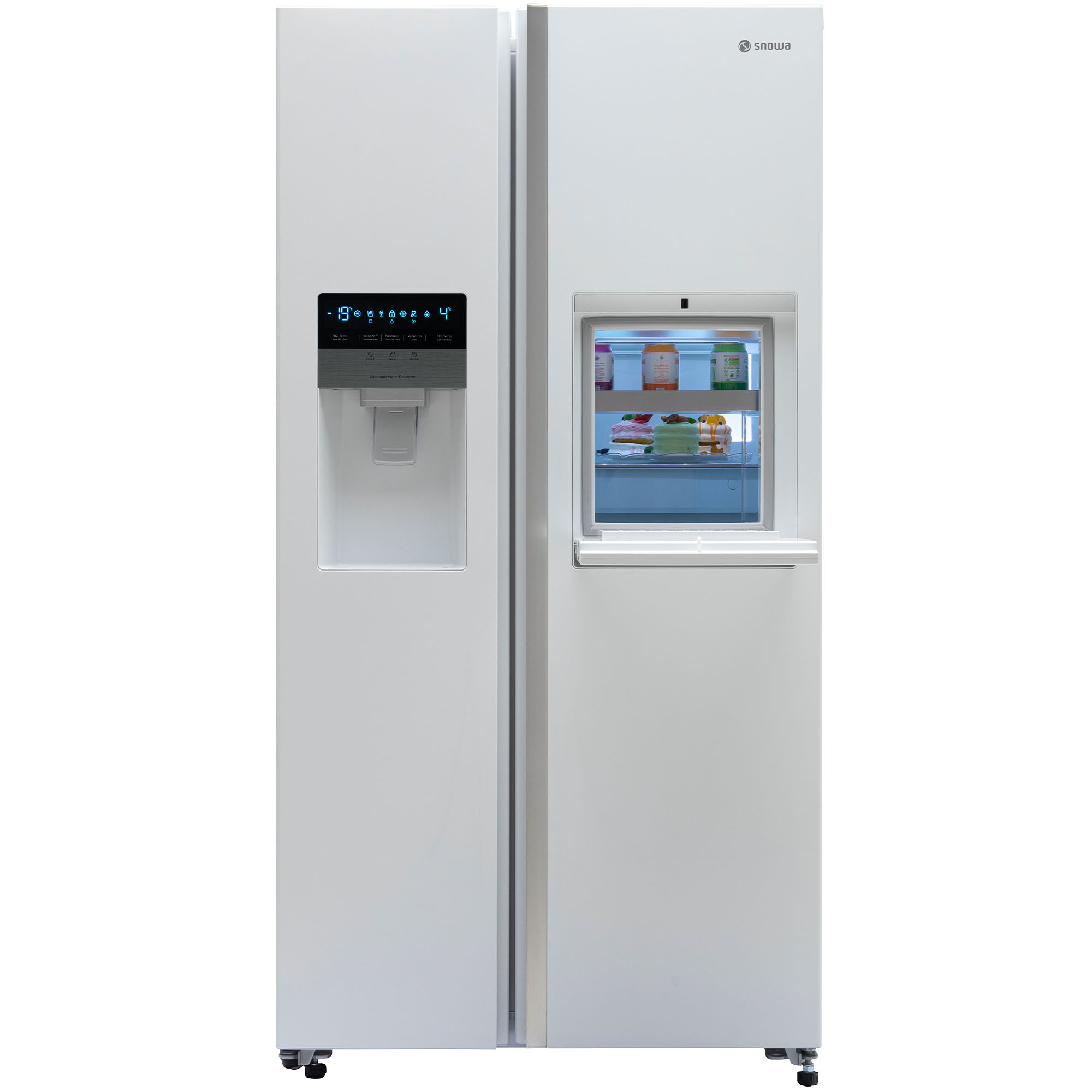 یخچال و فریزر ساید بای ساید 32 فوت اسنوا مدل SN8-2032GW یخچال و فریزر ساید بای ساید 32 فوت اسنوا مدل SN8-2032GW