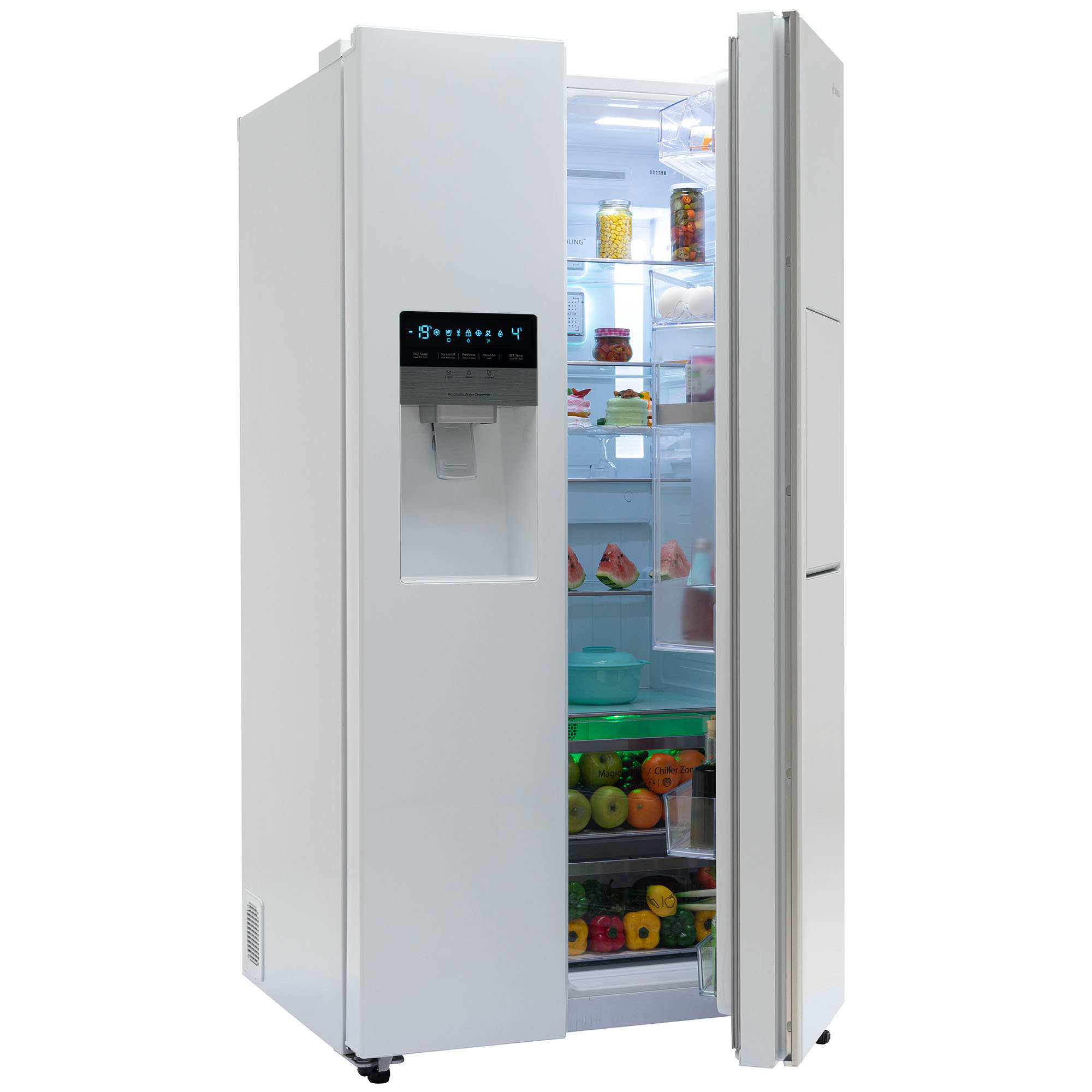 یخچال و فریزر ساید بای ساید 32 فوت اسنوا مدل SN8-2032GW یخچال و فریزر ساید بای ساید 32 فوت اسنوا مدل SN8-2032GW