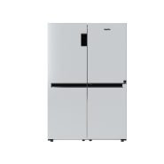یخچال فریزر دوقلو 36 فوت دیپوینت مدل MasterPro-NRD15 S با ارتفاع 1800، پهنای 1200 و عمق 63 سانتی متر، میزان مصرف انرژی A+، دارای 5 طبقه در یخچال و 7 طبقه در فریزر، دارای سیستم نوفراست